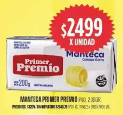 Supermercados Vea Primer premio manteca pao. oferta