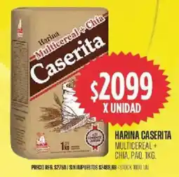 Supermercados Vea Caserita harina multicereal+ chia.pad. oferta