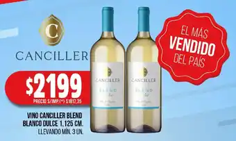Canciller vino blend blanco dulce