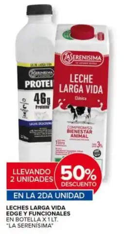 Carrefour Express La serenisima leches larga vida en botella oferta