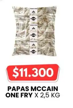 Autoservicio Capo Papas mccain one fry oferta