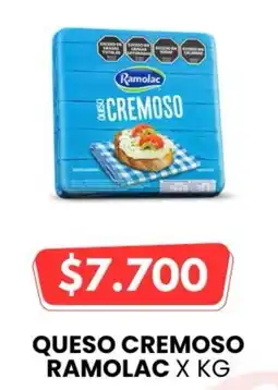 Autoservicio Capo Ramolac queso cremoso oferta