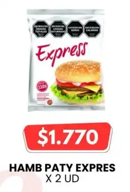 Autoservicio Capo Paty expres hamb oferta