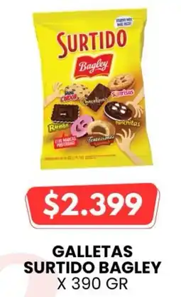 Autoservicio Capo Bagley galletas surtido oferta