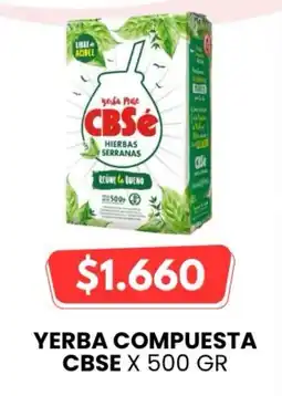Autoservicio Capo Cbsé yerba compuesta oferta