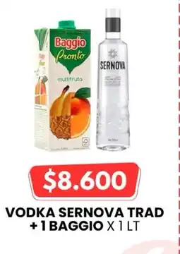 Autoservicio Capo Sernova vodka trad +1 baggio oferta