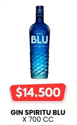 Autoservicio Capo Spiritu blu gin oferta