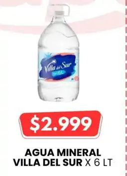 Autoservicio Capo Villa del sur agua mineral oferta