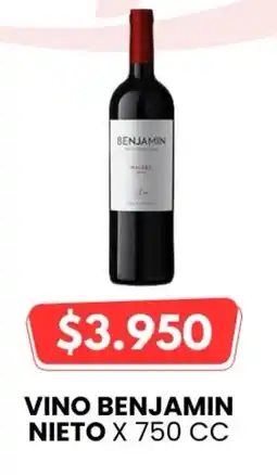 Autoservicio Capo Benjamin nieto vino oferta