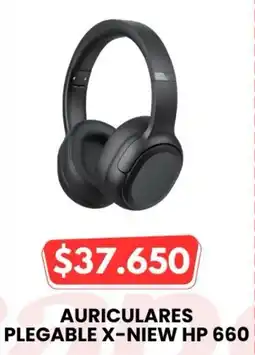Autoservicio Capo Auriculares plegable x-niew hp 660 oferta
