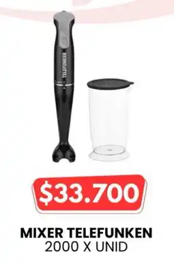Autoservicio Capo Telefunken mixer 2000 oferta