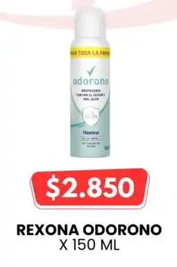 Autoservicio Capo Rexona odorono oferta