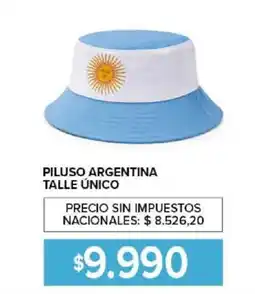Carrefour Piluso argentina talle único oferta