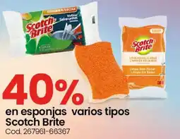 Coto Scotch brite en esponjas varios tipos oferta