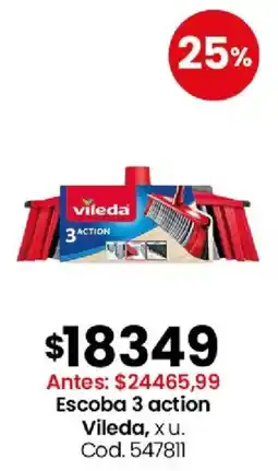 Coto Vileda escoba 3 action oferta