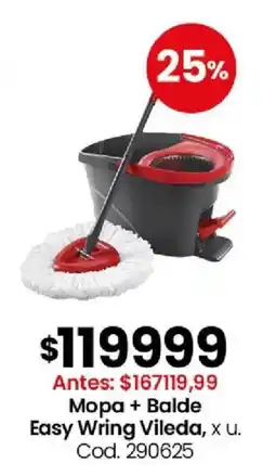 Coto Vileda mopa + balde easy wring oferta