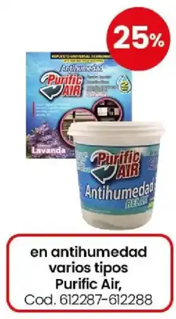 Coto Purific air en antihumedad varios tipos oferta