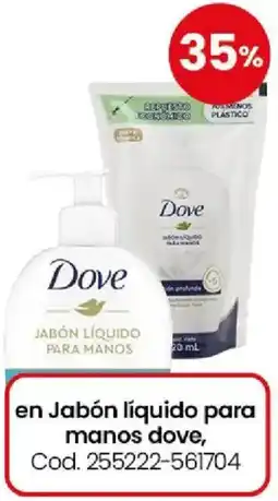 Coto Dove en jabón líquido para manos oferta
