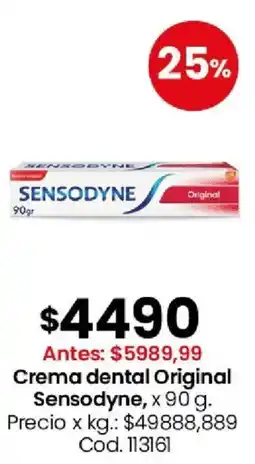 Coto Sensodyne crema dental original oferta