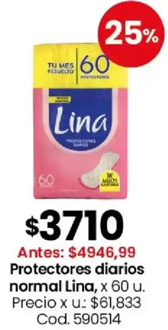 Coto Lina protectores diarios normal oferta