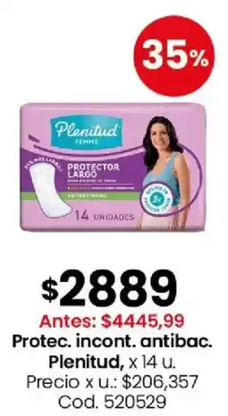 Coto Plenitud protec. incont. antibac. oferta