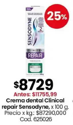 Coto Sensodyne crema dental clinical repair oferta
