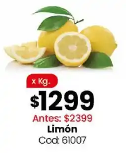 Coto Limón oferta