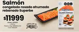 Coto Salmón congelado rosado ahumado rebanado superbe oferta