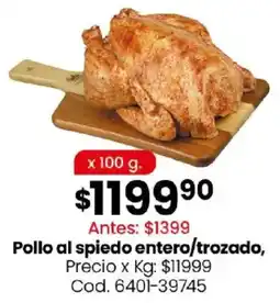 Coto Pollo al spiedo entero/trozado oferta