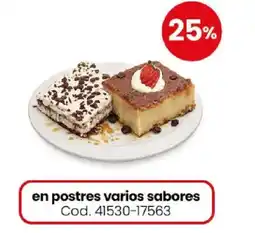 Coto En postres varios sabores oferta