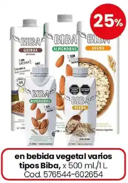 Coto Biba en bebida vegetal varios tipos biba oferta