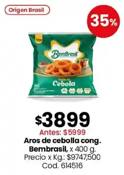 Coto Bembrasil aros de cebolla cong. oferta