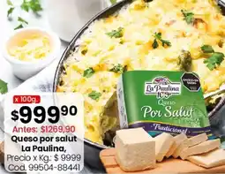Coto La paulina queso por salut oferta