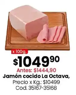 Coto La octava jamón cocido oferta
