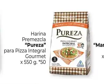 La Anonima Pureza Harina Premezcla para Pizza Integral Gourmet x 550gx 550g oferta