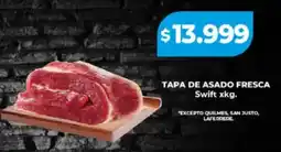 Supermayorista Vital Swift tapa de asado fresca oferta