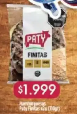 Supermayorista Vital Paty finitas hamburguesas oferta