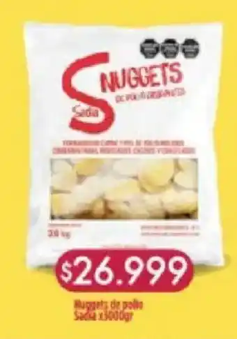 Supermayorista Vital Sadia nuggets de pollo oferta