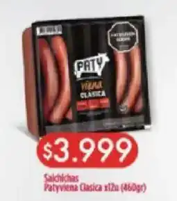 Supermayorista Vital Paty viena salchichas oferta