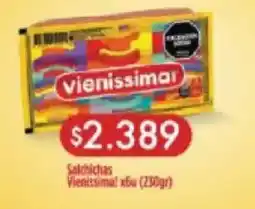 Supermayorista Vital Vienissima salchichas oferta