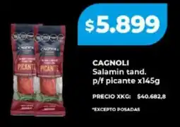 Supermayorista Vital Cagnoli salamin tand. p/f picante oferta