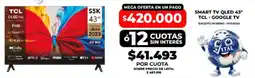 Supermayorista Vital Tcl smart tv qled 43" oferta