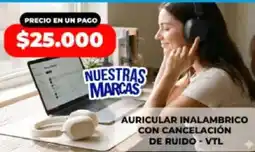 Supermayorista Vital Auricular inalambrico con cancelación de ruido - vtl oferta
