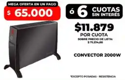 Supermayorista Vital Convector oferta