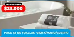 Supermayorista Vital Toallas visita/mano/cuerpo oferta