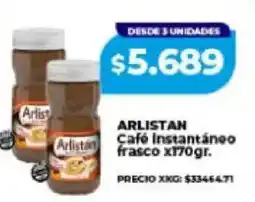 Supermayorista Vital Arlistán café instantáneo frasco oferta