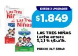 Supermayorista Vital Las tres niñas leche entera oferta