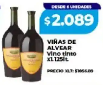 Supermayorista Vital Viñas de alvear vino tinto oferta