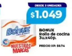 Supermayorista Vital Bonux rollo de cocina oferta