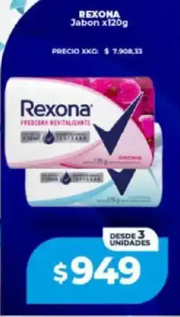 Supermayorista Vital Rexona jabon oferta